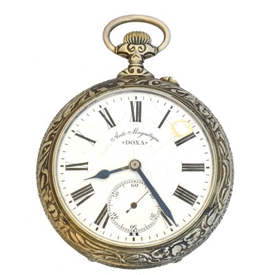 Lot 250 - A goliath pocket watch by Doxa