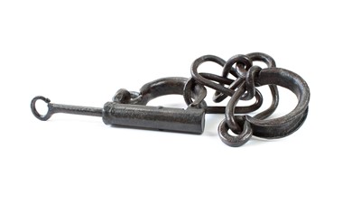 Lot 288 - 19th Century Leg Irons or Shackles