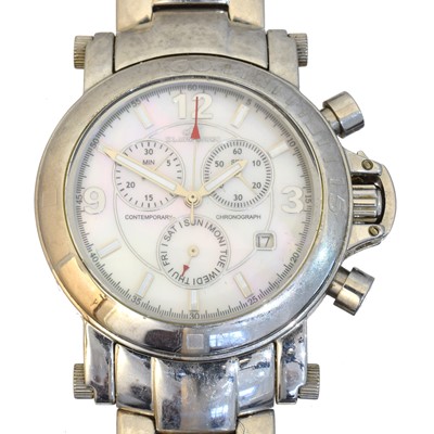 Lot 204 - A Klaus Kobec 'Contemporary Chronograph' quartz wristwatch