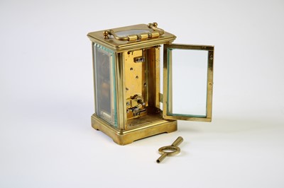 Lot 251 - J.W. Benson, London Carriage Clock