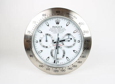 Lot 258 - "Daytona" Oyster Perpetual Shop Display Timepiece After the Rolex Design