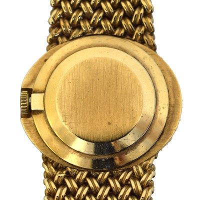 Lot 187 - A 1970s 9ct gold Bueche Girod tiger's eye manual wind wristwatch