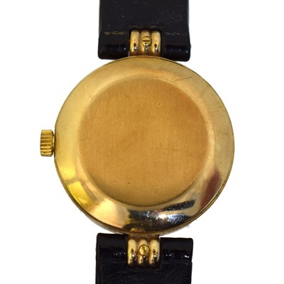 Lot A 9ct gold Bueche Girod quartz wristwatch.