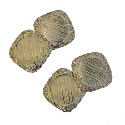 Lot 155 - A pair of cufflinks