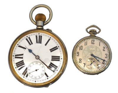 Lot 135 - Two pocket watches