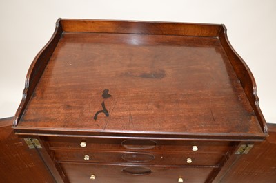 Lot 345 - Mid 19th Century Mahogany Music or Collectors Cabinet