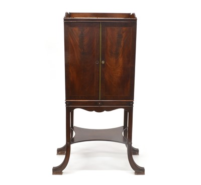 Lot 345 - Mid 19th Century Mahogany Music or Collectors Cabinet
