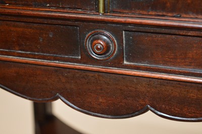 Lot 345 - Mid 19th Century Mahogany Music or Collectors Cabinet