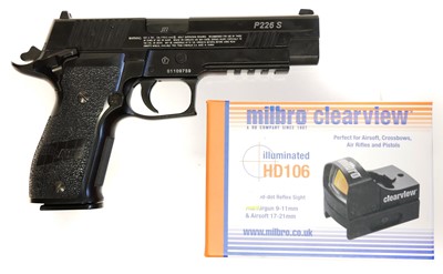 Lot 145 - Sig Sauer .177 air pistol for spares or repair,...