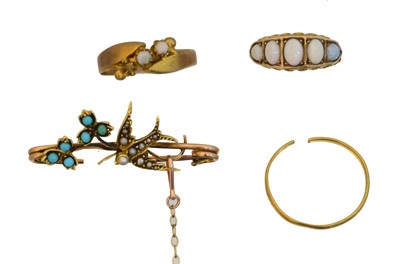 Lot 105 - A selection of jewellery