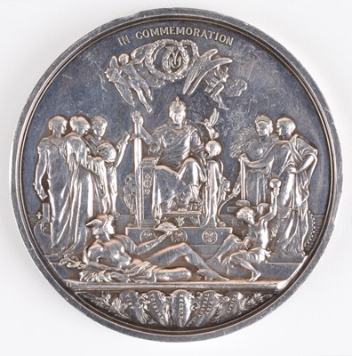 Lot 74 - Commemorative Medal. Golden Jubilee of Queen Victoria 1887.