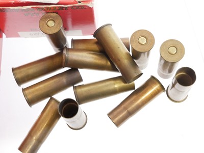 Lot 589 - .577 Snider dies and cases, to include a Lee...