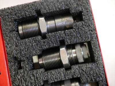Lot 589 - .577 Snider dies and cases, to include a Lee...