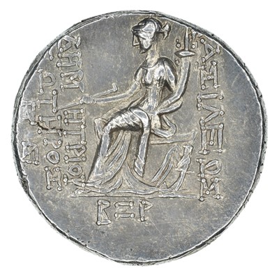 Lot 8 - Demetrios I Soter AR Tetradrachm