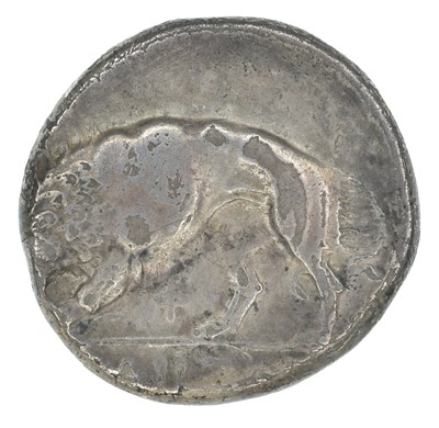 Lot 14 - Lucania, Velia AR Didrachm