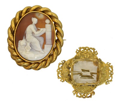 Lot 13 - Two brooches