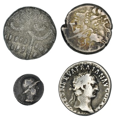 Lot 18 - Four Ancient AR and Base Silver Coins