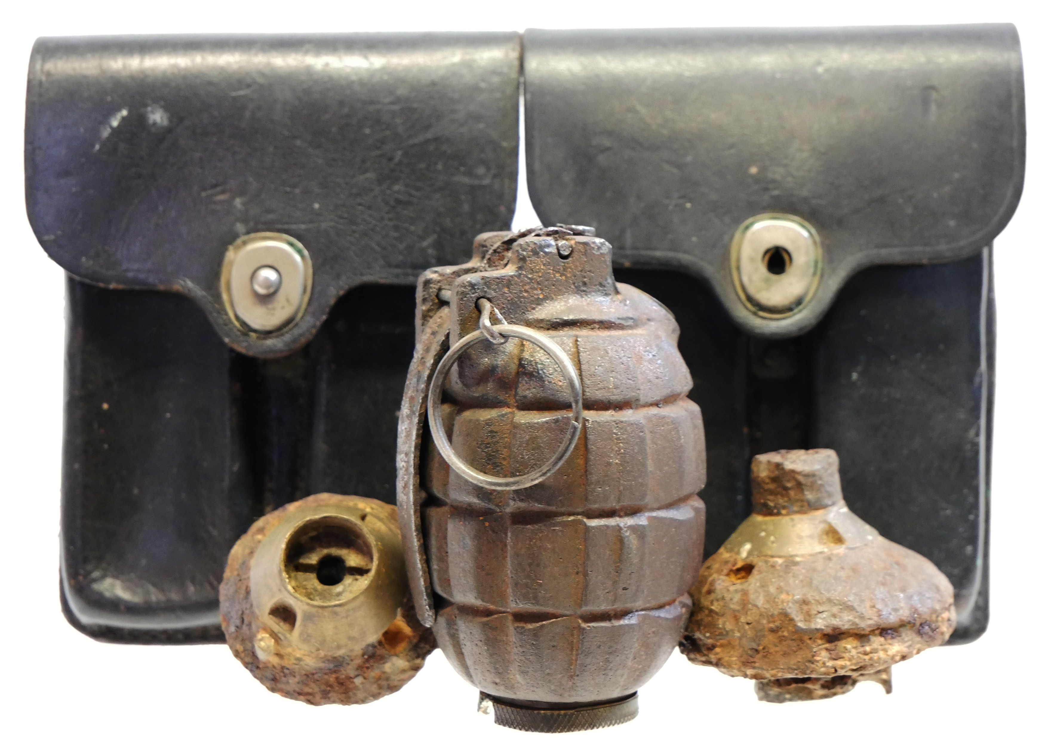 正規代理店 252 Lot - grenade, hand / bomb Mills Mk1 No.5 WWI Inert 絵画