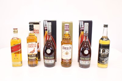 Lot 89 - 6 bottles Mixed Lot Scotch and Latvian Whisky