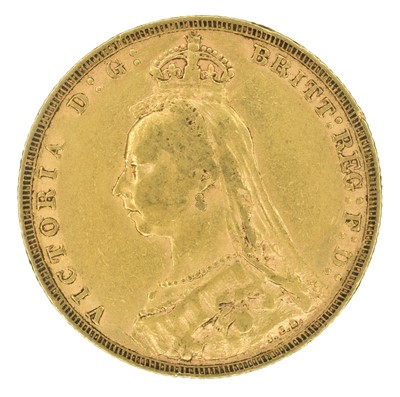 Lot 45 - Queen Victoria, Sovereign, 1890.