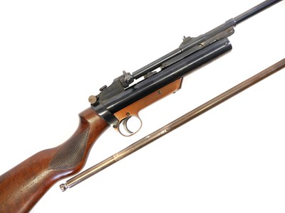 Lot 172 - Webley Service .22 air rifle with a spare .25...