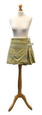 Lot 166 - A Burberry wool skirt