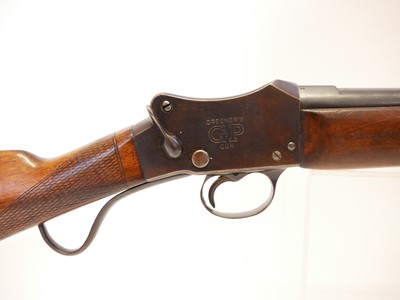 Lot 439 - Greener GP 12 bore Martini action shotgun,...
