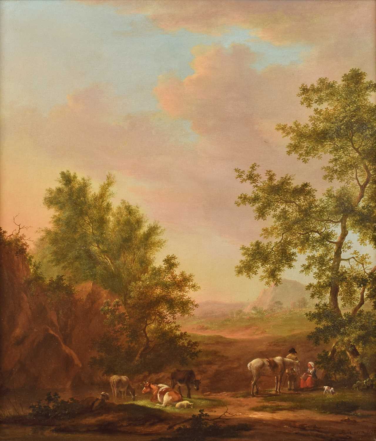 Lot 410 - Johannes Janson (Dutch 1729-1784)