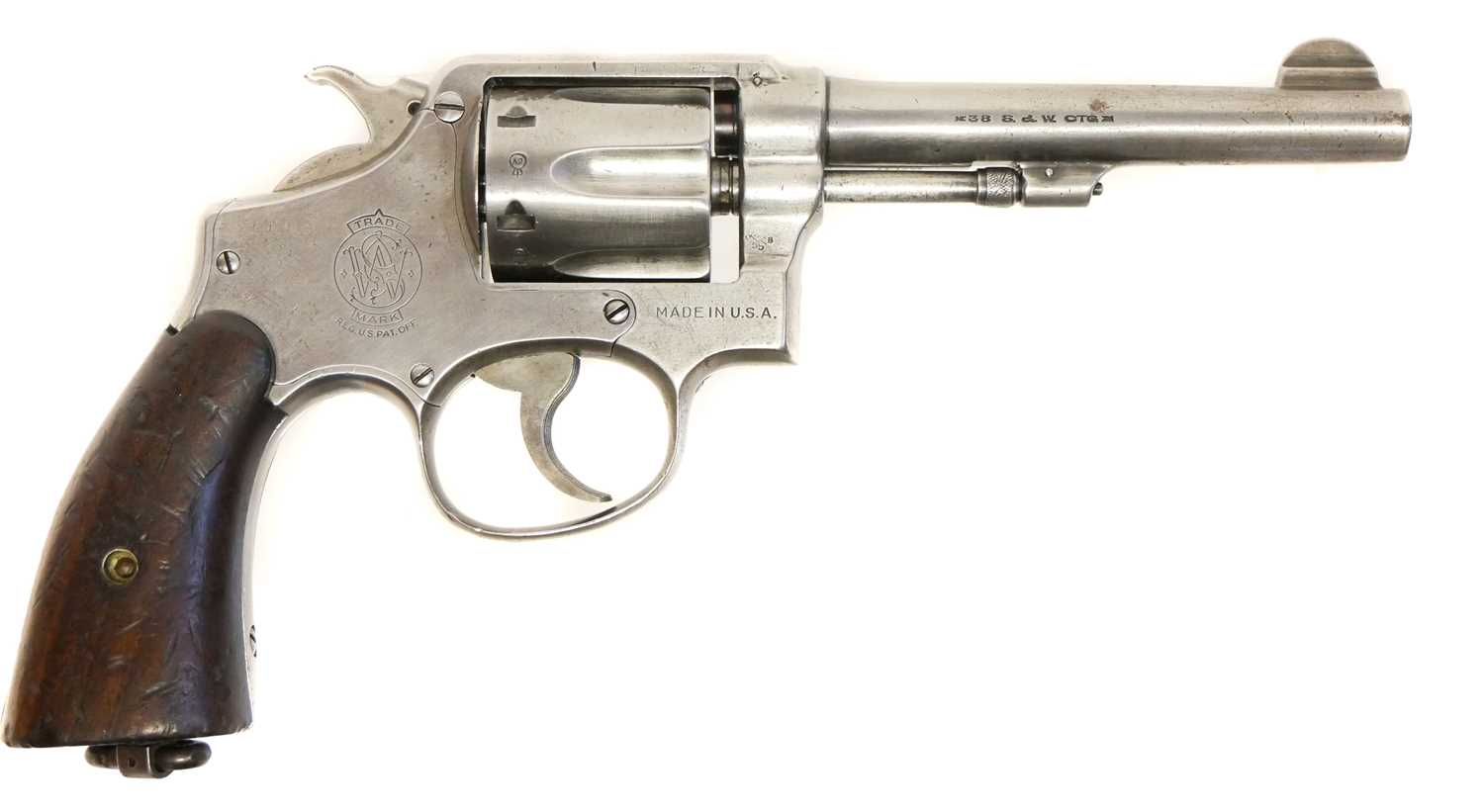 Lot 82 - Deactivated Smith and Wesson .38 revolver,