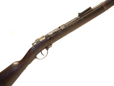 Lot 47 - Mauser 1871 pattern 11x60R bolt action rifle,...