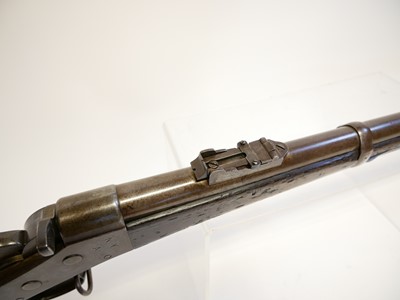 Lot 55 - Remington rolling block rifle chambered in .50-...