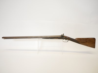 Lot 95 - Adkin percussion 12 bore side by side double...