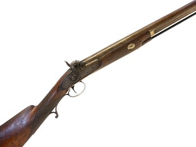 Lot 106 - Veisey and Son percussion 12 bore single...