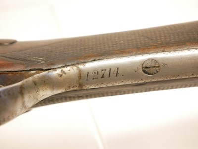 Lot 440 - William Evans 12 bore side by side shotgun,...