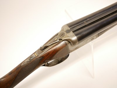 Lot 440 - William Evans 12 bore side by side shotgun,...