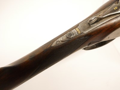 Lot 440 - William Evans 12 bore side by side shotgun,...