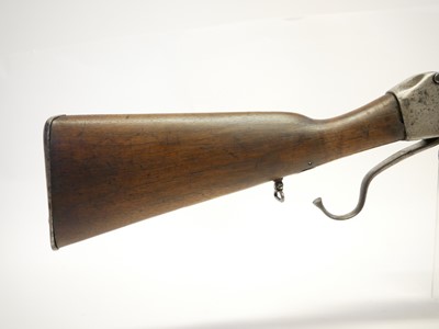 Lot 46 - Sporterised Martini Henry .577/450 rifle,...