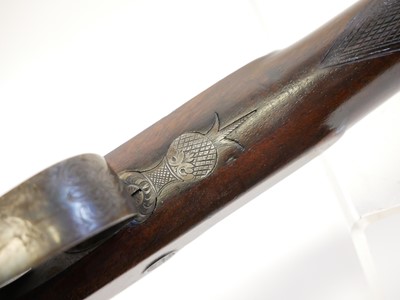 Lot 69 - Cased 44 bore (.451) percussion park rifle by...