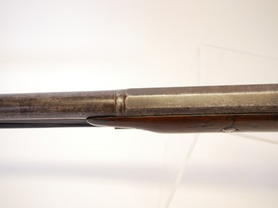 Lot 78 - Flintlock 14 bore single barrel shotgun,...