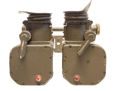 Lot 265 - British armoured vehical pair of Periscopic...