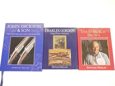 Lot 272 - Three books on Scottish gun making, including...