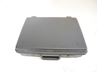 Lot 135 - Four CO2 air pistols with five storage cases,...