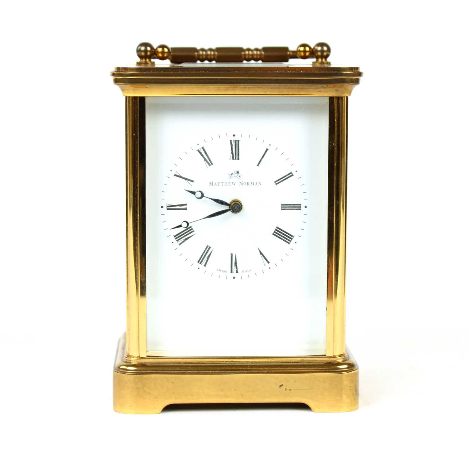 Lot 253 - Matthew Norman Carriage Clock