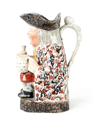 Lot 194 - Early 19th Century Yorkshire-Type "Ordinary" Toby Jug