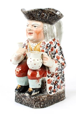 Lot 194 - Early 19th Century Yorkshire-Type "Ordinary" Toby Jug