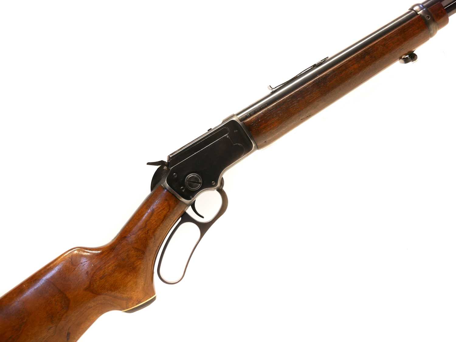 Lot 369 - Marlin model 39D .22lr lever action rifle,...