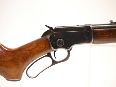 Lot 369 - Marlin model 39D .22lr lever action rifle,...