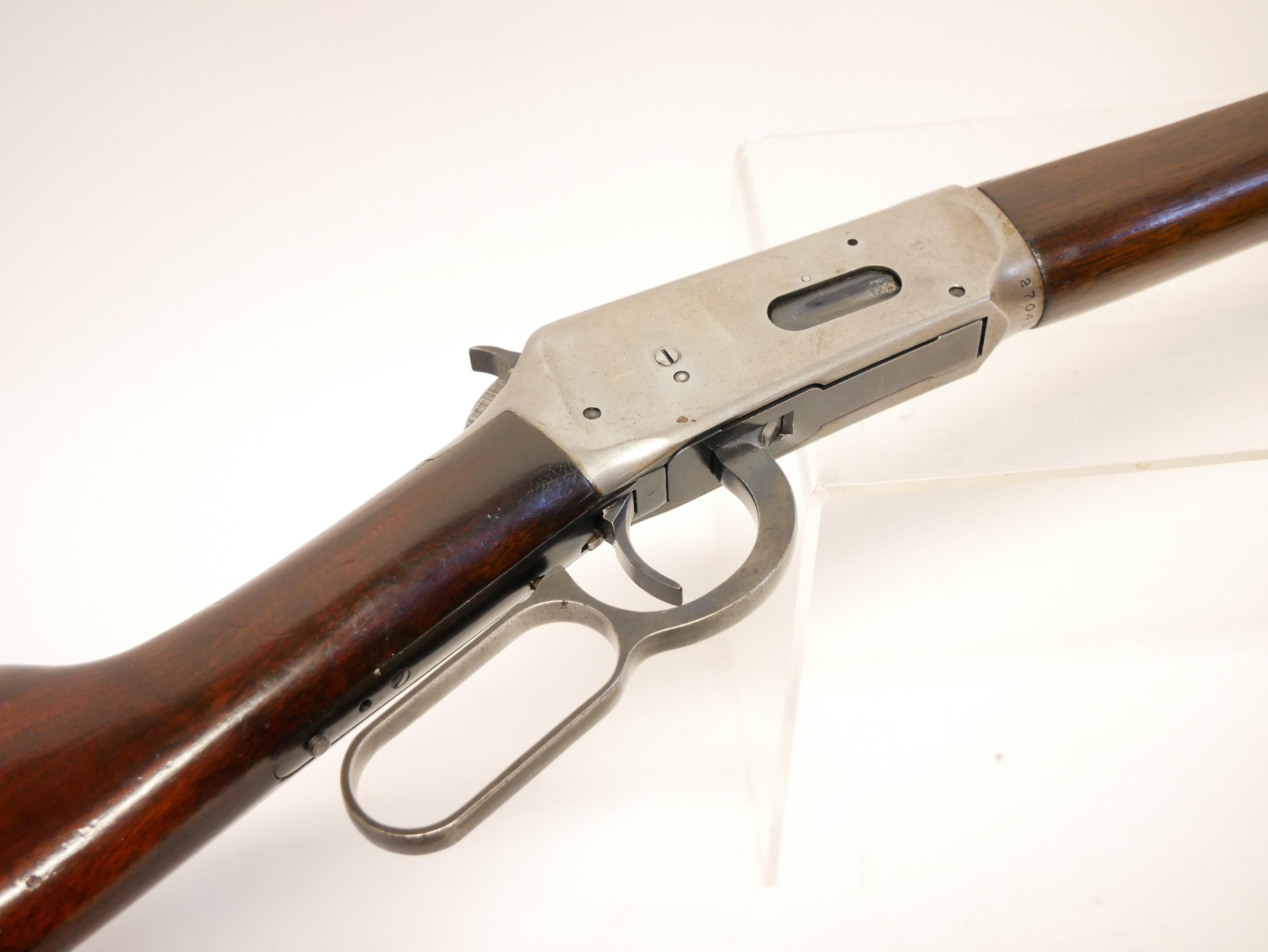 How To Clean A Winchester 30 30 Lever Action Lot 370 - Winchester Model 94 30-30 lever action rifle,