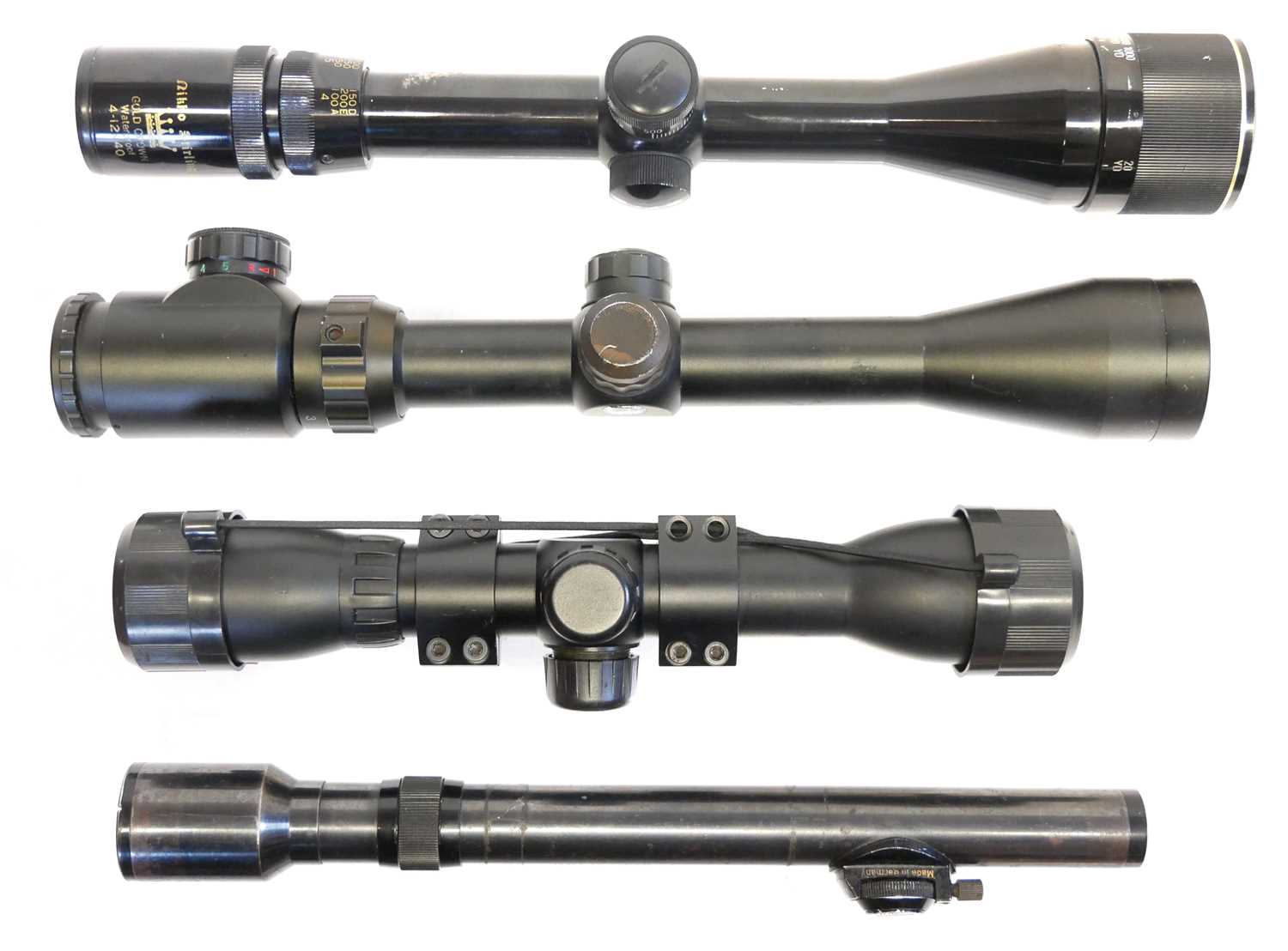 Lot 533 - Four rifle telescopes, to include a Hensoldt...