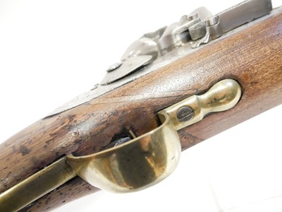 Lot 68 - Composed Flintlock blunderbuss, made from...